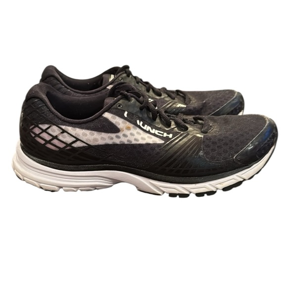 Brooks Launch DNA 3 Sneaker Shoe Black/White Cushioning Run Train Walk Size 8D - Picture 8 of 15